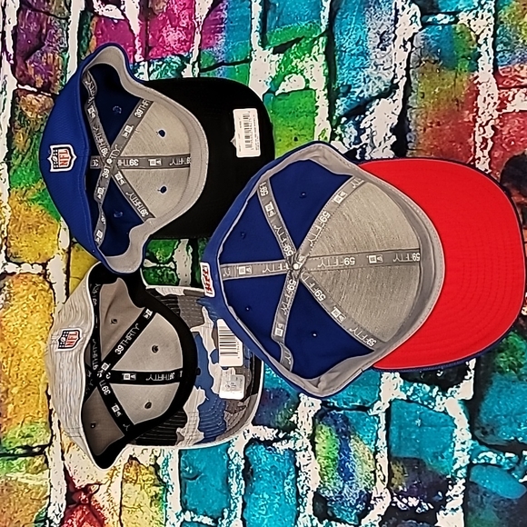 Buffalo Bills New Era 39thirty hats various sizes listed - Picture 5 of 5